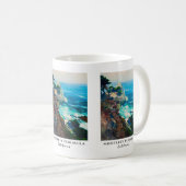 Point Lobos Monterey Peninsula California Seascape Koffiemok (Voorkant rechts)