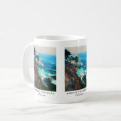 Point Lobos Monterey Peninsula California Seascape Koffiemok (Voorkant links)