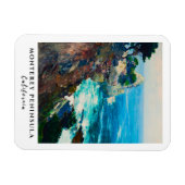 Point Lobos Monterey Peninsula California Seascape Magneet (Horizontaal)