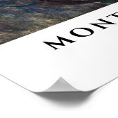 Point Lobos Monterey Peninsula California Seascape Poster (Hoek)