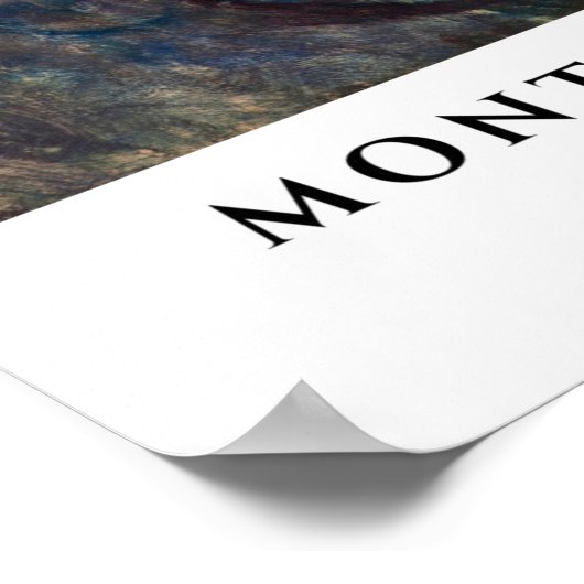 Point Lobos Monterey Peninsula California Seascape Poster (Hoek)