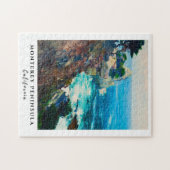 Point Lobos Monterey schiereiland Kust Californië Legpuzzel (Horizontaal)