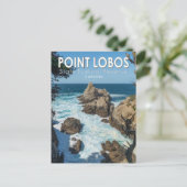 Point Lobos State Natural Reserve California Briefkaart (Staand voorkant)