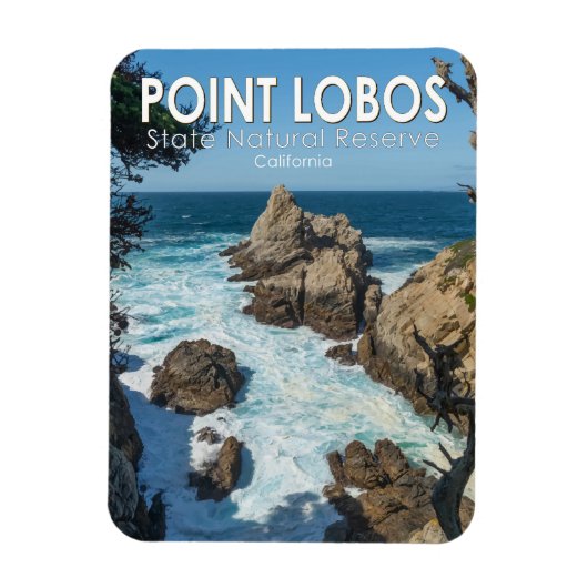 Point Lobos State Natural Reserve California Magneet (Verticaal)