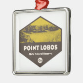 Point Lobos State Natural Reserve California Metalen Ornament (Links)