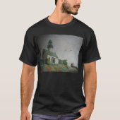 Point Loma Lighthouse T-Shirt Black (Voorkant)