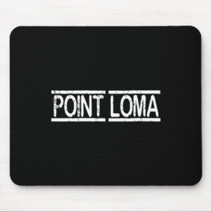 Point Loma San Diego Stranden Californië Souvenir Muismat