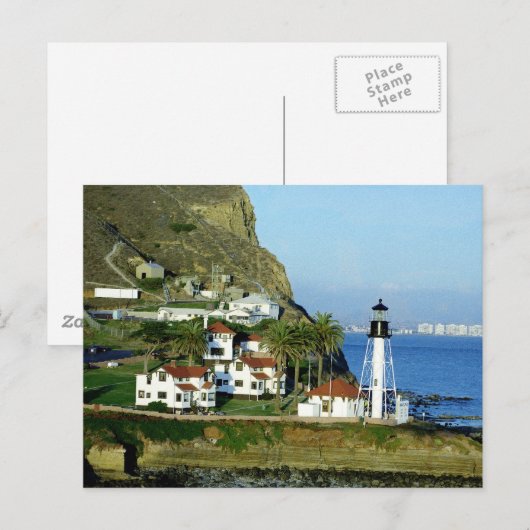 Point Loma vuurtoren Briefkaart (Voorkant / Achterkant)