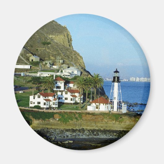 Point Loma vuurtoren Magneet (Voorkant)