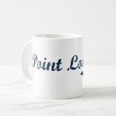 Point Lookout Klassiek ontwerp New York Koffiemok (Voorkant links)