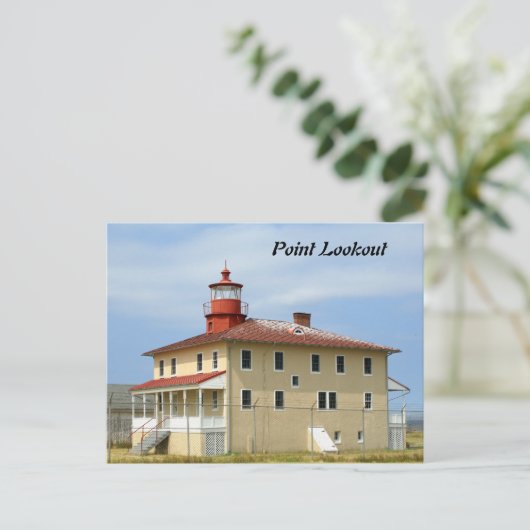 Point Lookout Lighthouse Briefkaart (Staand voorkant)