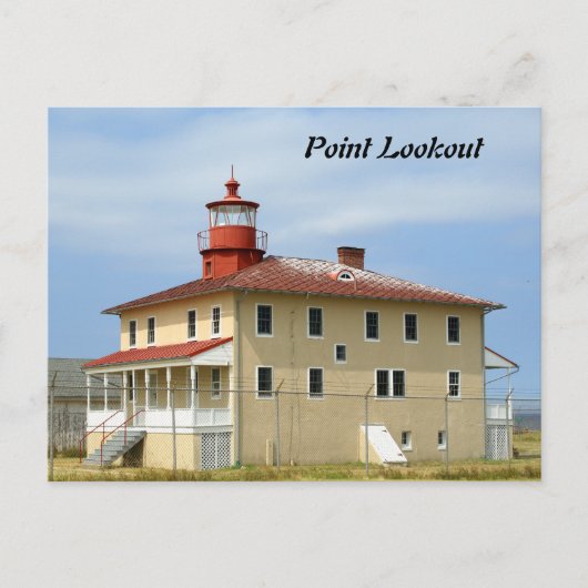Point Lookout Lighthouse Briefkaart (Voorkant)