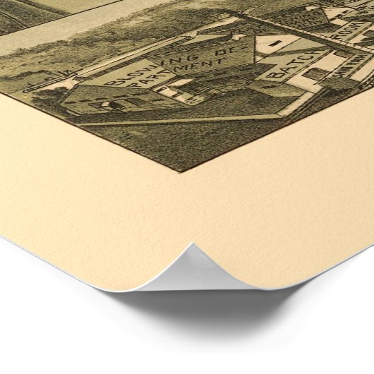 Point Marion, PA Panoramic Map - 1902 Poster (Hoek)