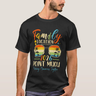Point Mugu Beach California Gezinsvakantie 2026 Z T-shirt
