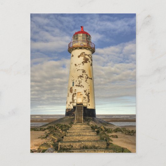 Point of Aye Talacre North Wales Briefkaart (Voorkant)