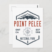 Point Pelee National Park Canada Distress Briefkaart (Voorkant / Achterkant)