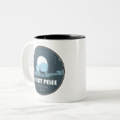 Point Pelee National Park Herten Tweekleurige Koffiemok (Voorkant links)