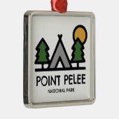 Point Pelee National Park Ontario Canada Metalen Ornament (Rechts)