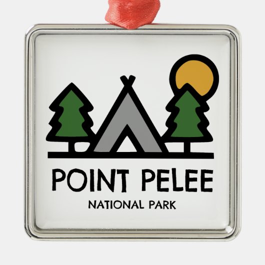 Point Pelee National Park Ontario Canada Metalen Ornament (Voorkant)