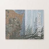 Point Pelee National Park Travel Art  Legpuzzel (Horizontaal)
