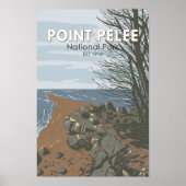 Point Pelee National Park Travel Art  Poster (Voorkant)