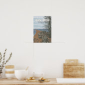 Point Pelee National Park Travel Art Poster (Keuken)