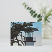 Point Pinos Lighthouse Briefkaart (Staand voorkant)