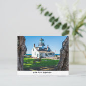 Point Pinos Lighthouse Briefkaart (Staand voorkant)