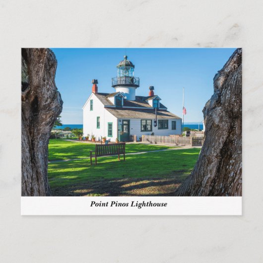 Point Pinos Lighthouse Briefkaart (Voorkant)