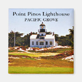 Point Pinos Lighthouse, California Magnet (Voorkant)