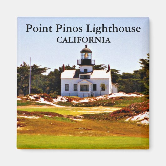 Point Pinos Lighthouse, California Magnet (Voorkant)