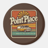 Point Place Wisconsin Magneet (Voorkant)