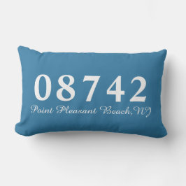 Point Pleasant Beach NJ 08742 Pillow, Realtor Gift Kussen