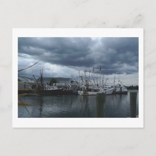 Point Pleasant Beach Vist Boats Briefkaart (Voorkant)