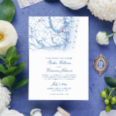 Point Pleasant New Jersey Kaart Elegant Navy Weddi