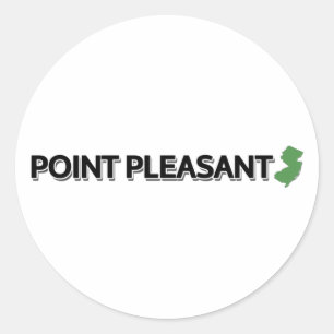 Point Pleasant, New Jersey Ronde Sticker