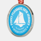 Point Pleasant NJ (sloep) Metalen Ornament (Links)