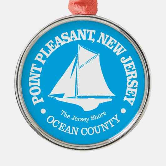 Point Pleasant NJ (sloep) Metalen Ornament (Voorkant)