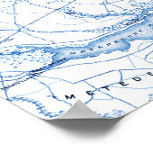 Point Pleasant NJ Trouwkaart Gastenboek Poster (Hoek)