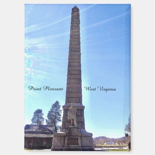 Point Pleasant West Virginia Magneet (Voorkant)