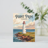 Point Prim Lighthouse Canada Briefkaart (Staand voorkant)
