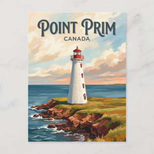 Point Prim Lighthouse Canada Briefkaart