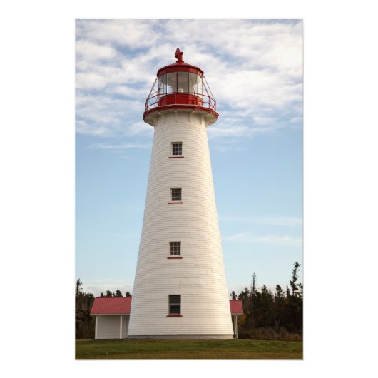 Point Prim Lighthouse Foto Afdruk (Voorkant)