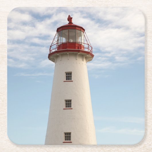Point Prim Lighthouse Kartonnen Onderzetters (Voorkant)