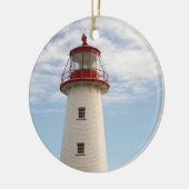 Point Prim Lighthouse Keramisch Ornament (Links)