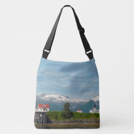 Point Retreat Lighthouse Crossbody Tas