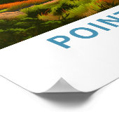 Point Reyes California Travel Print (Hoek)