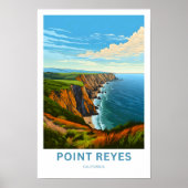Point Reyes California Travel Print (Voorkant)