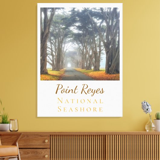 Point Reyes Canvas Afdruk (Insitu (Woonkamer))