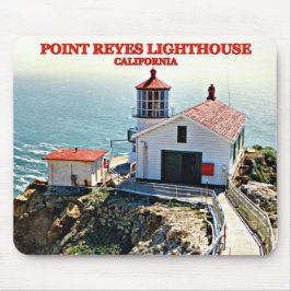 Point Reyes Light, California Mousepad Muismat